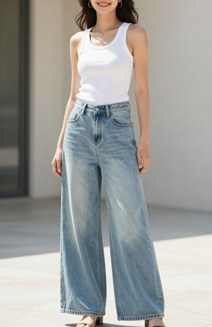 Wide Leg Jeans
