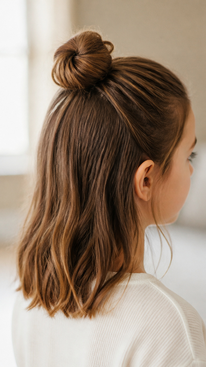 Half-Up Top Knot