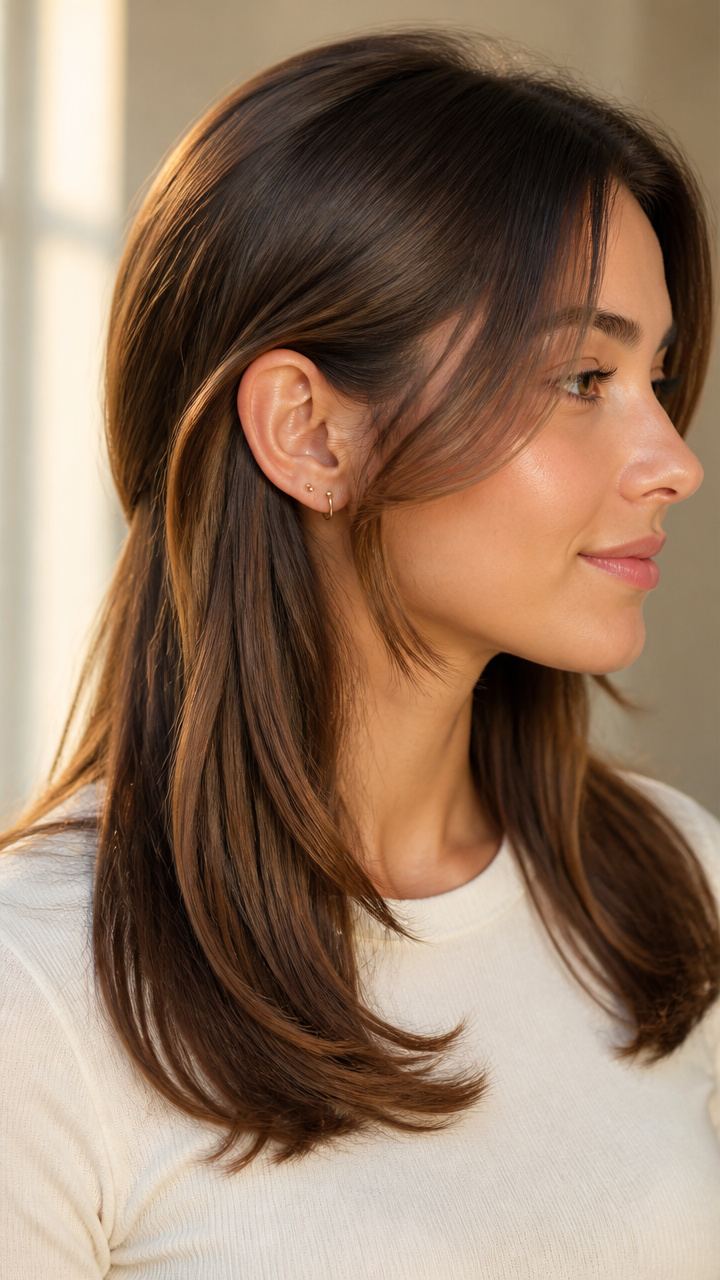 Face-Framing Layers With Tucked Ears
