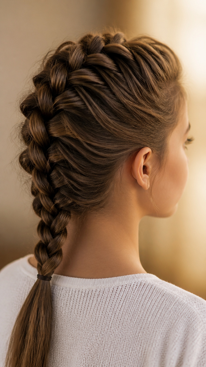 Soft Mohawk Braid