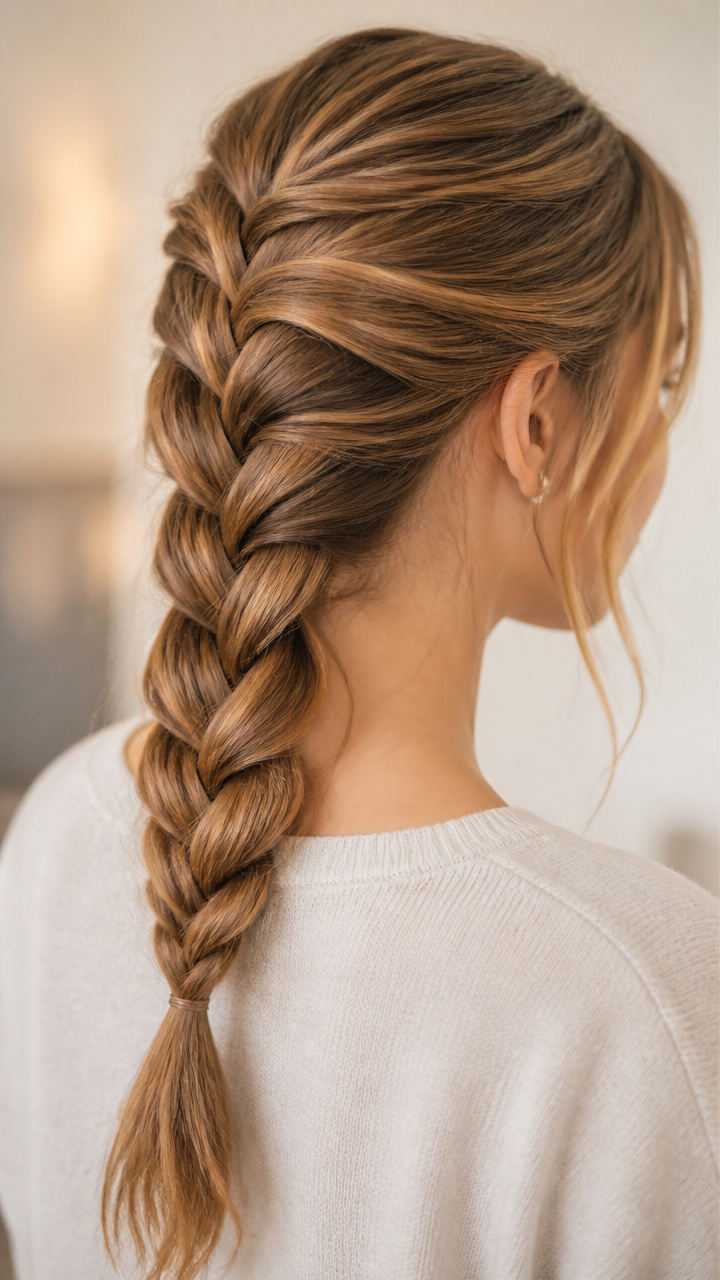 Three-Strand Braid With Pull-Out Texture