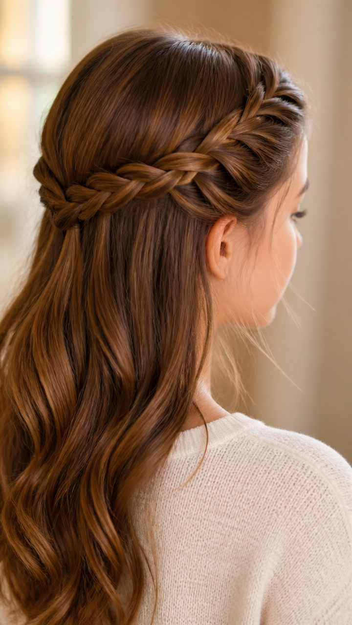 Twisted Crown Braid