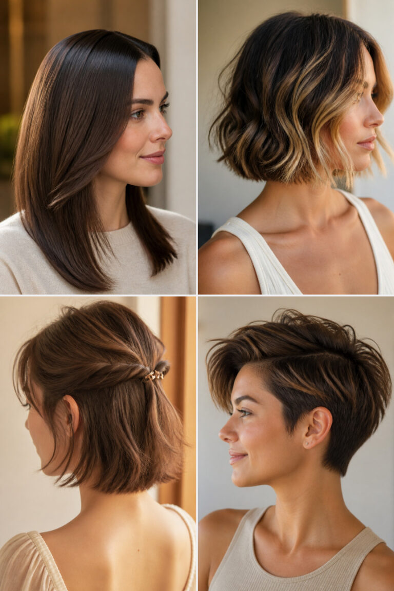 19 No-Fuss Hairstyles for Short Hair That Always Look Cute