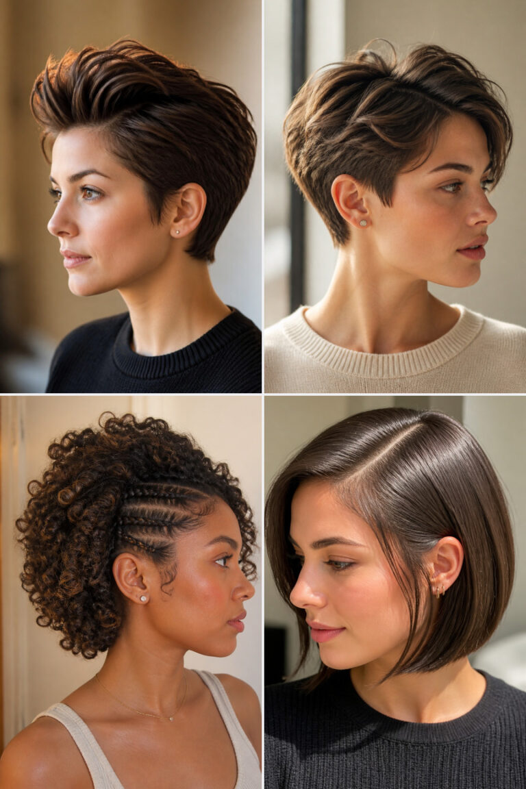 21 Cute Easy Hairstyles for Short Hair in Under 5 Minutes