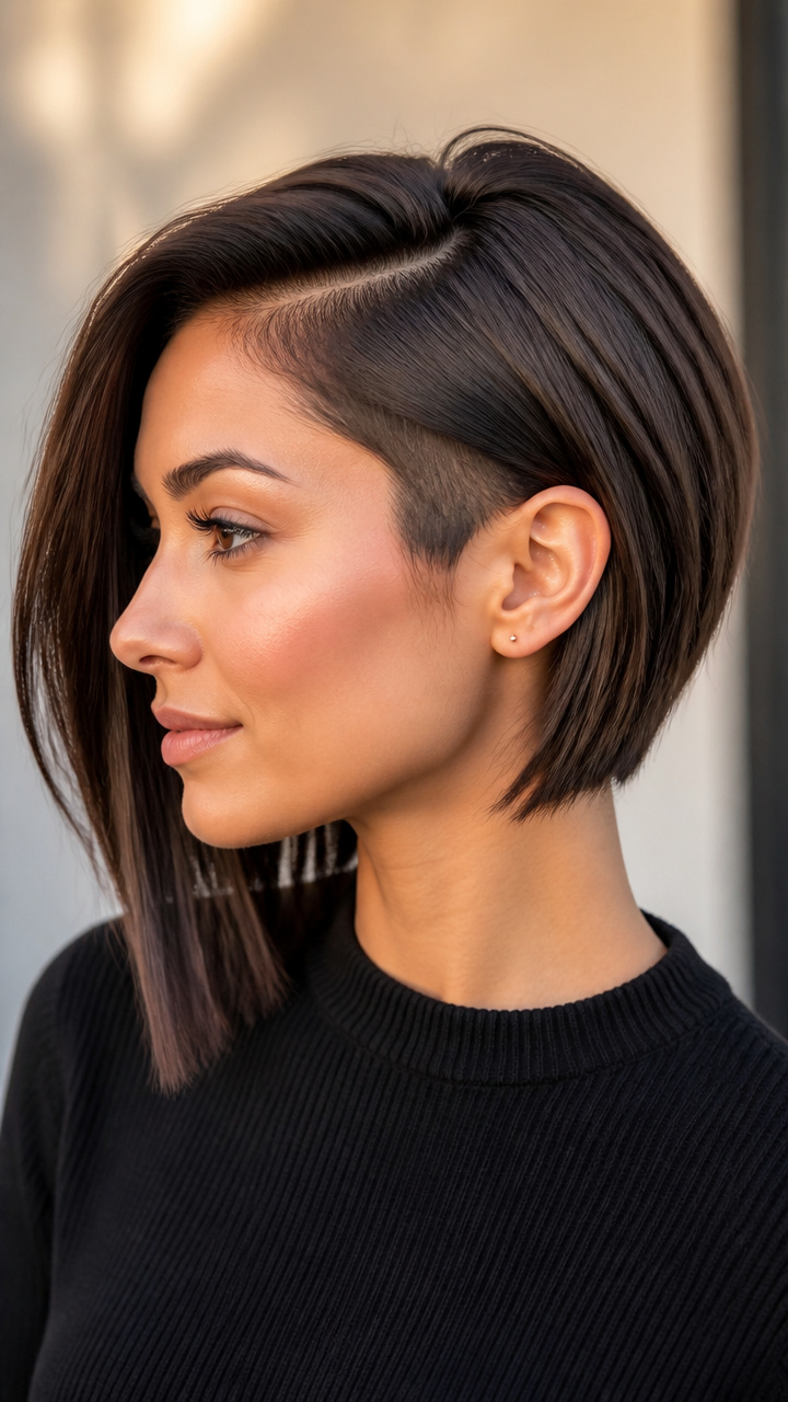Asymmetrical Lob with Tucked Ear