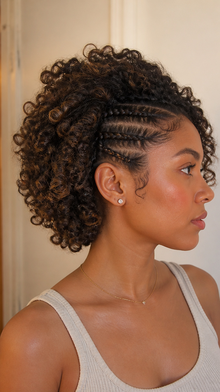 Baby Braids Along Hairline