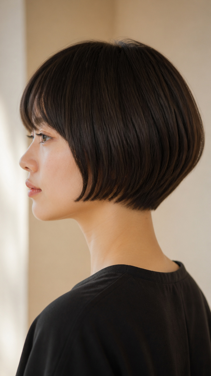 Blunt Bowl Cut with Soft Edges