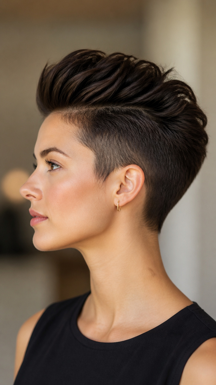 Faux Hawk with Texturizing Paste