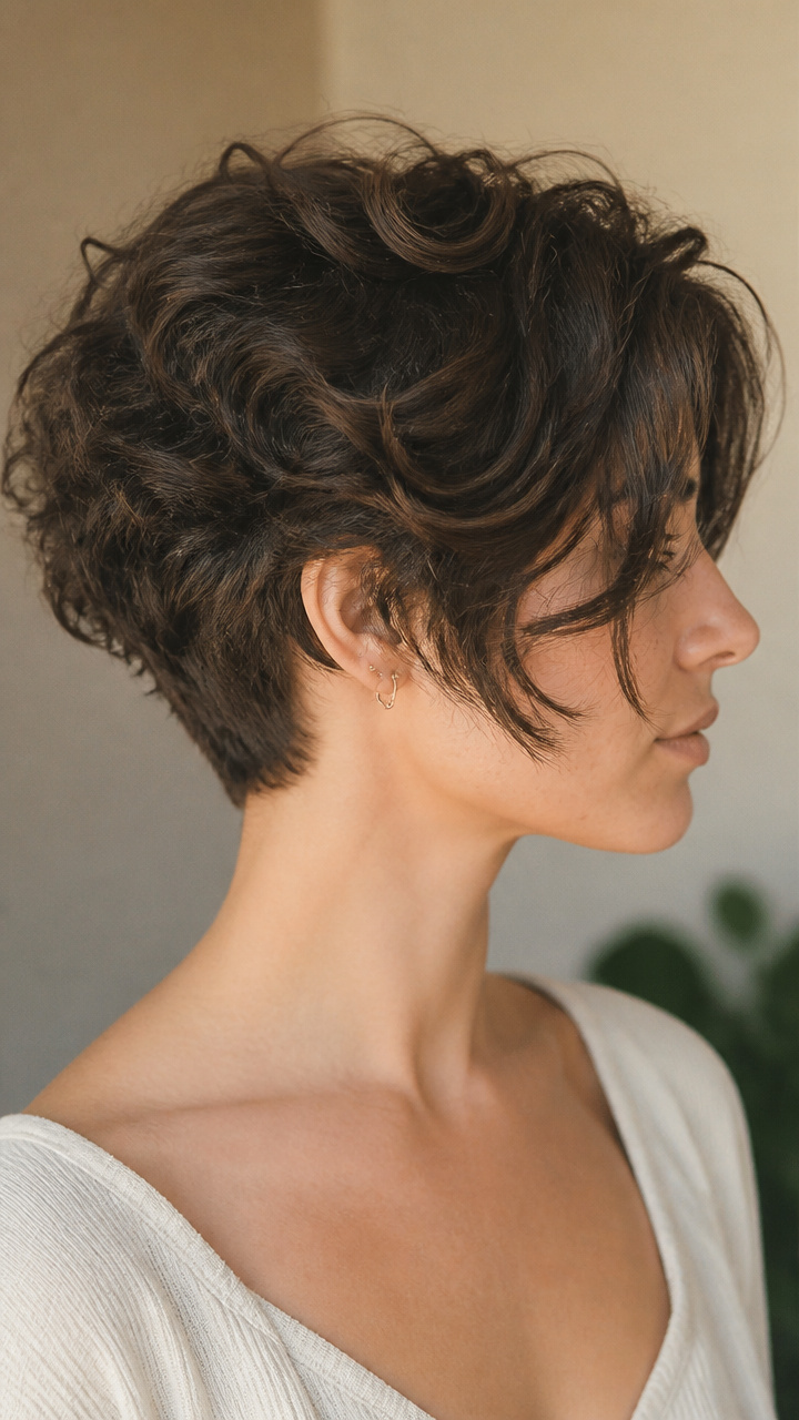 Flattened Top with Sideswept Lengths