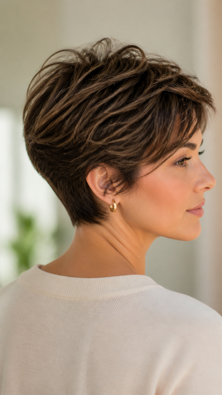 Loose Tousled Pixie