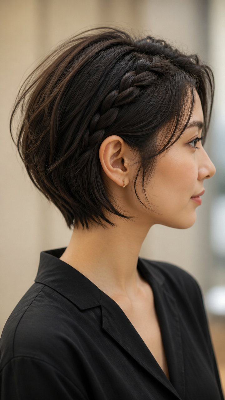 Low Temple Braid Accent