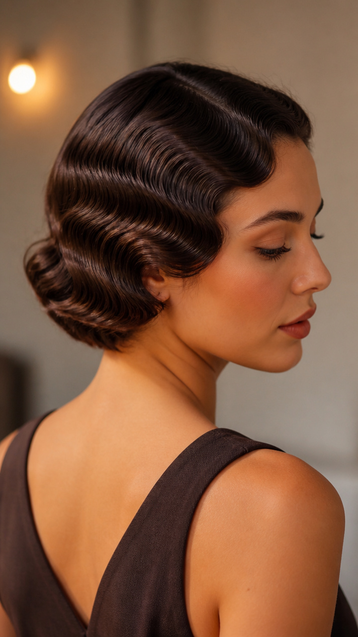Retro-Inspired Finger Waves
