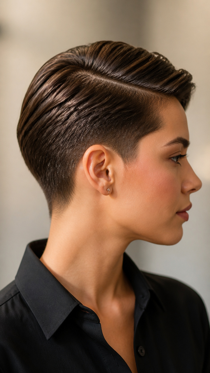 Sleek Side-Parted Taper