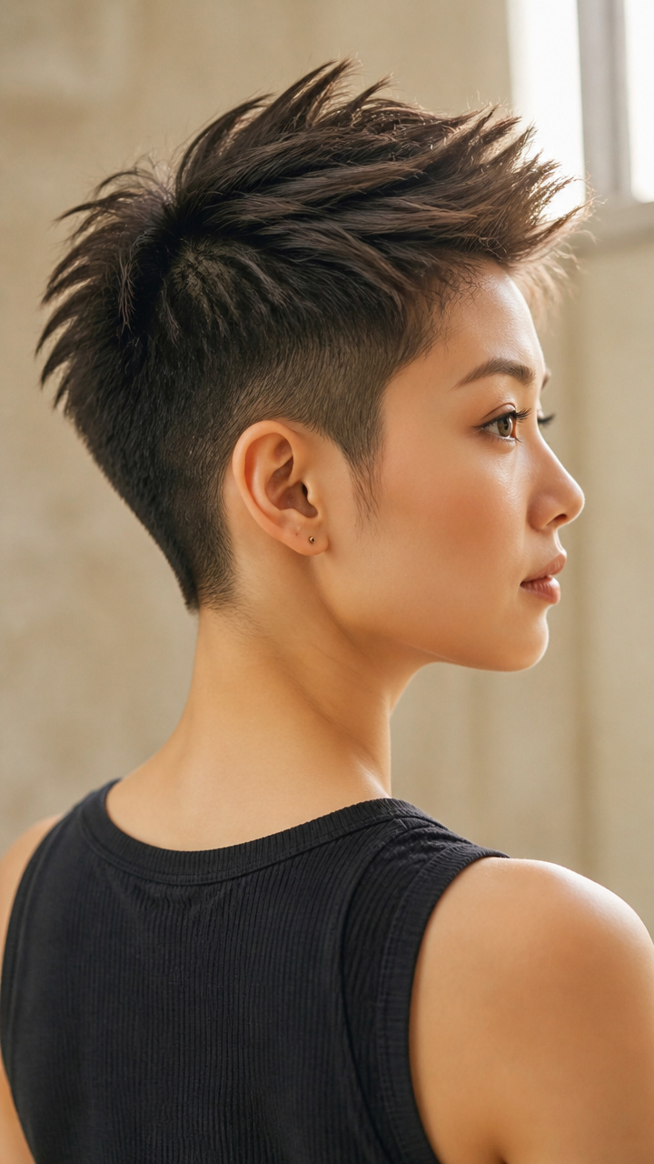 Soft Mohawk with Textured Top