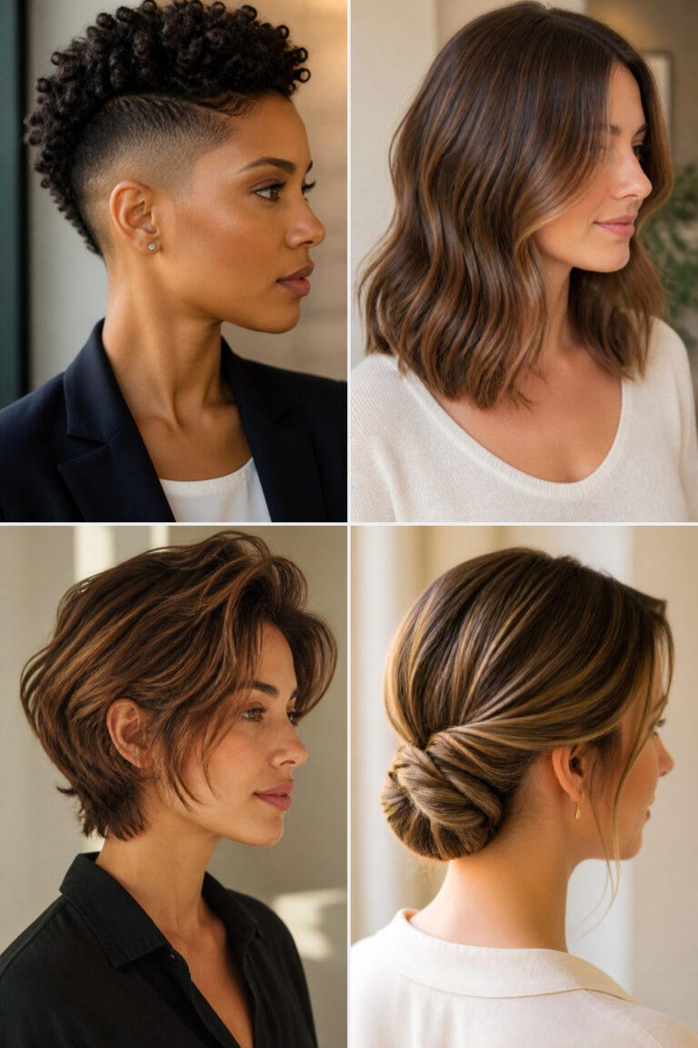 15 Office Hairstyles for Short Hair That Look Chic