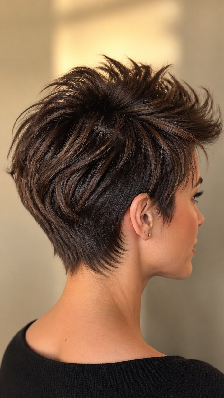 Choppy Pixie with Faux Hawk Lift