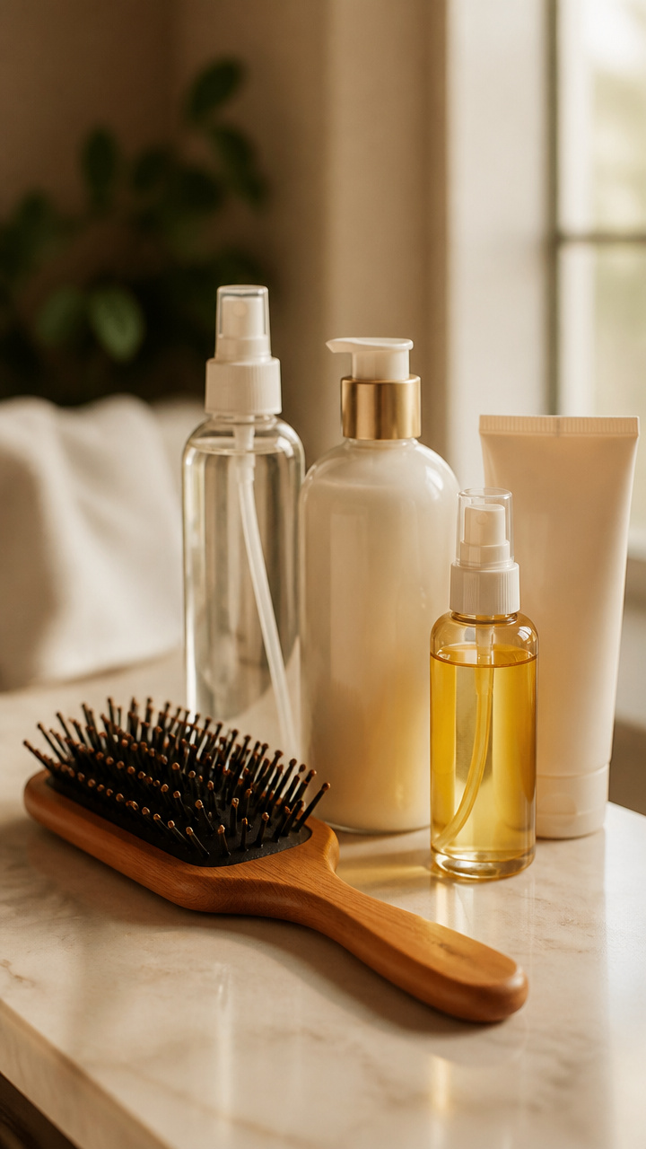 Layer Products for Your Hair Type