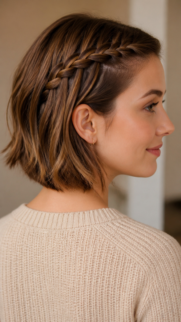 Low Temple Braid Accent