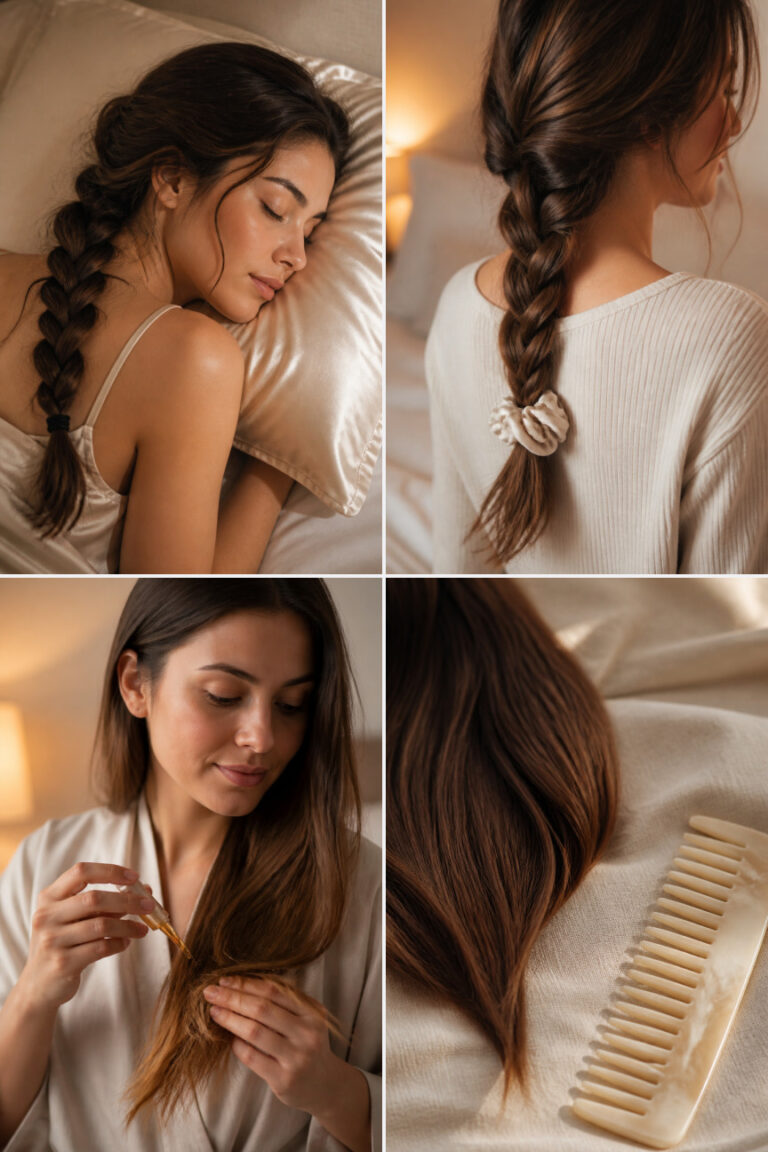 Night Hair Routine for Healthier Hair