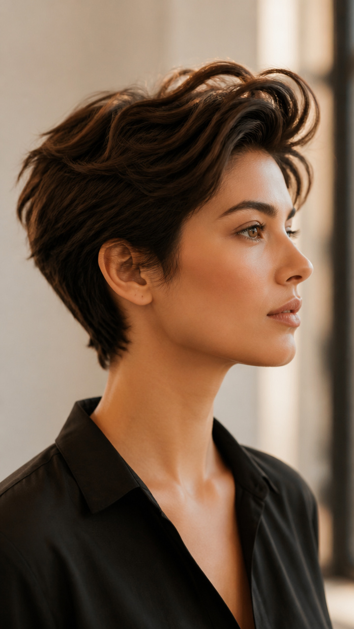 Soft Quiff with Natural Texture