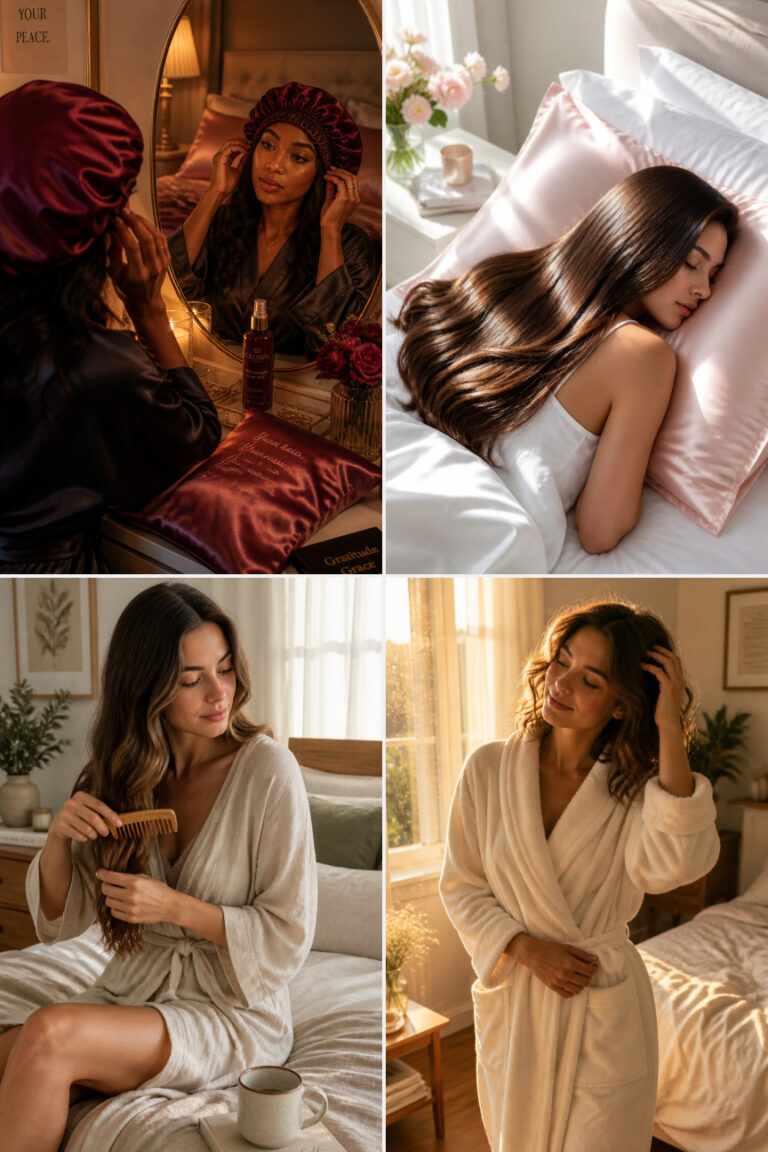 The Best Night Hair Routine to Wake Up with Smooth, Tangle-Free Hair