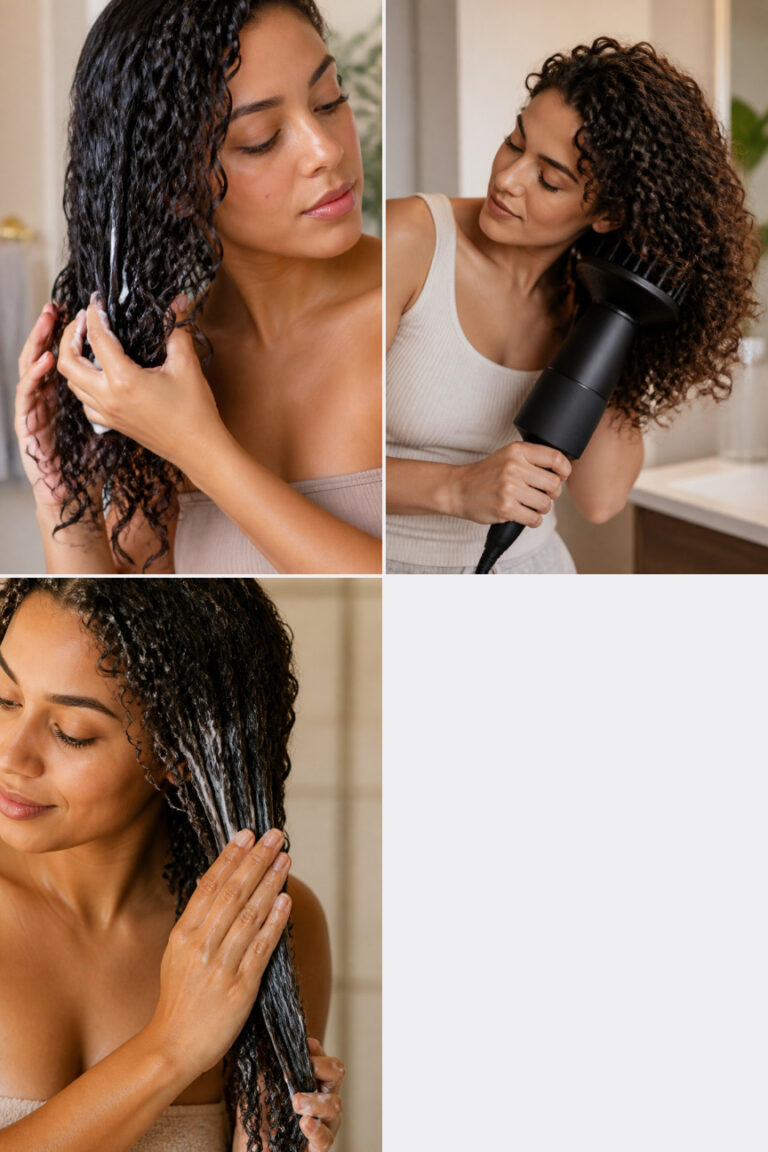 Wash Day Routine for Curly Hair