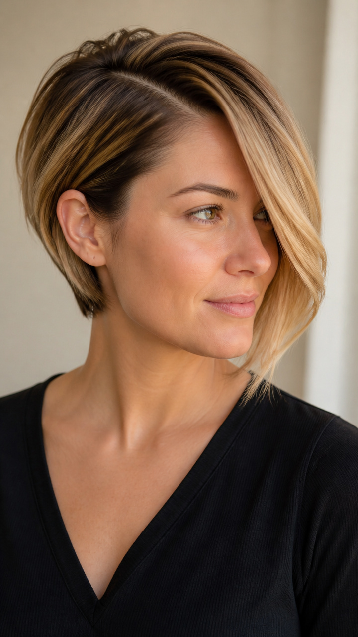 Asymmetrical Deep Part with Sweep