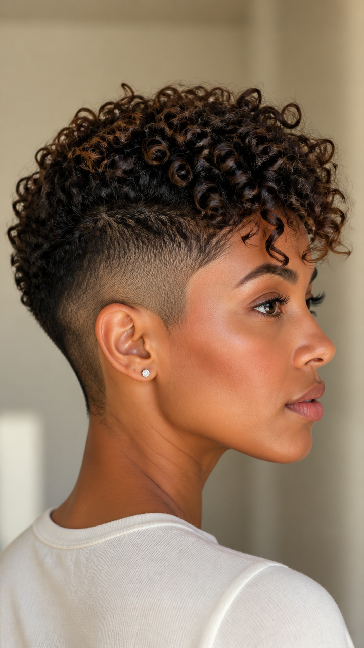 Curly Undercut Definition