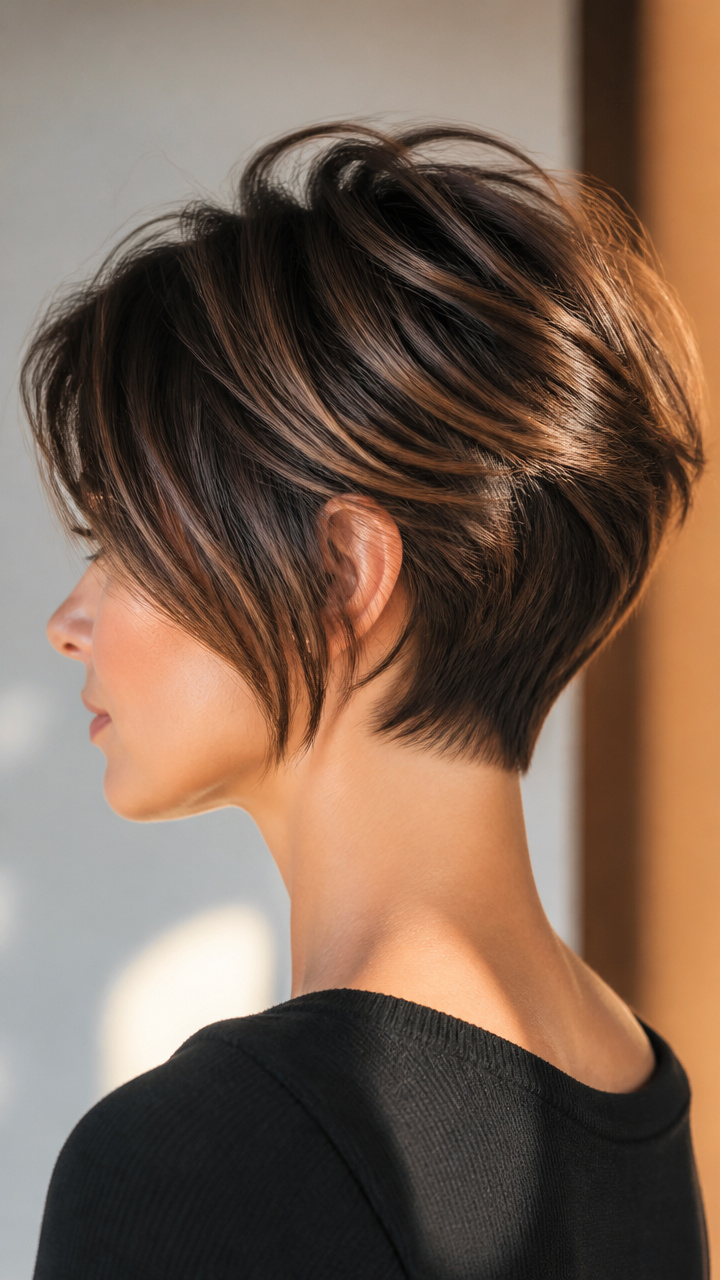Edgy Stacked Back