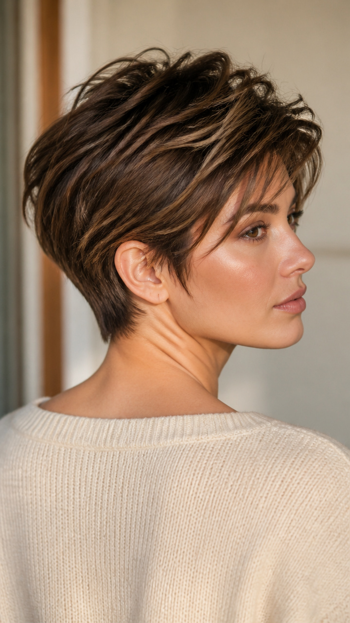 Textured Crop With Volume