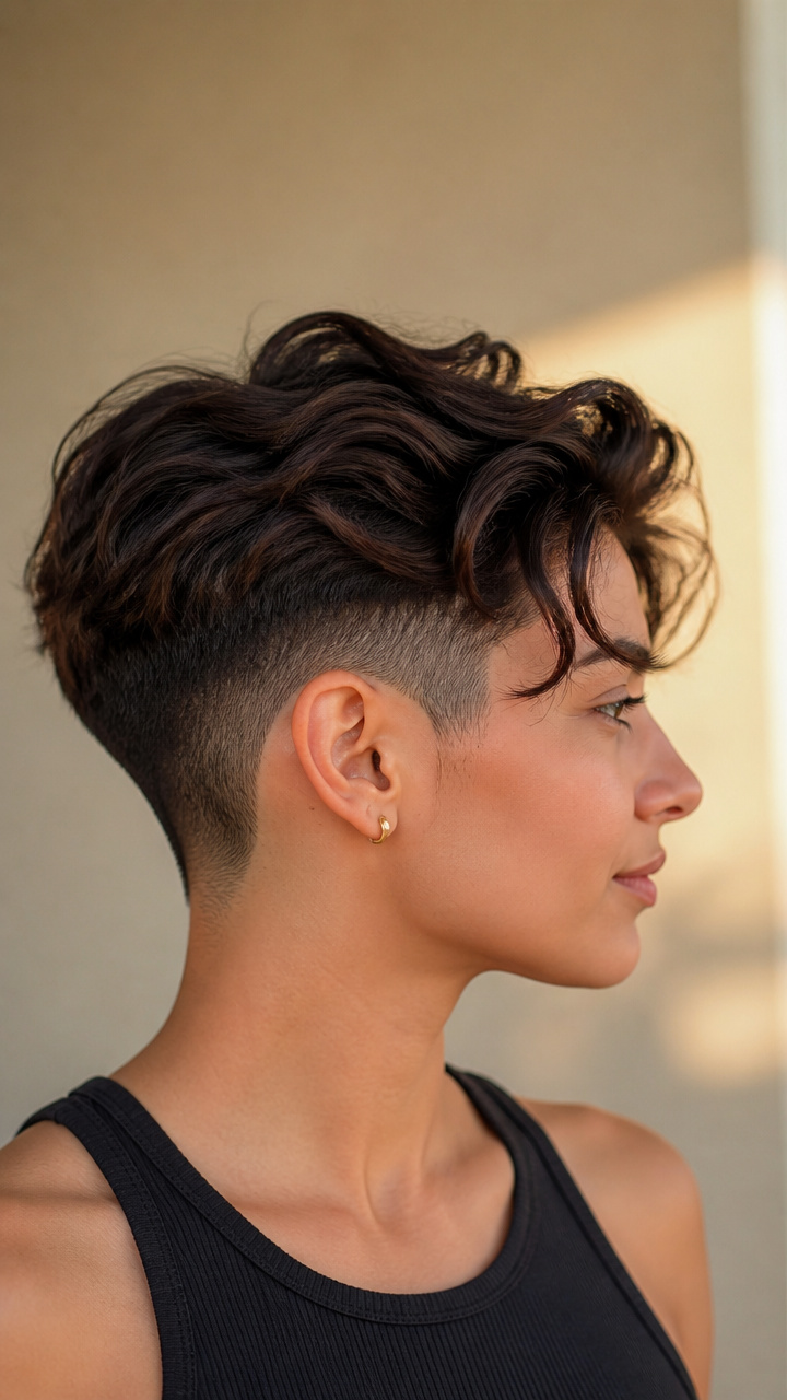 Wavy Undercut with Top Layers